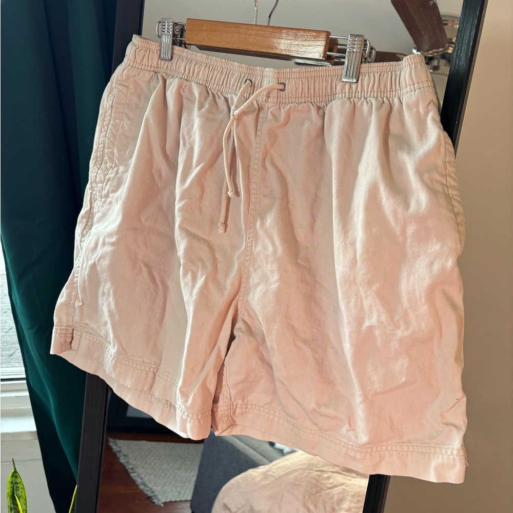 GAP Women’s Cream Elastic Waist Shorts